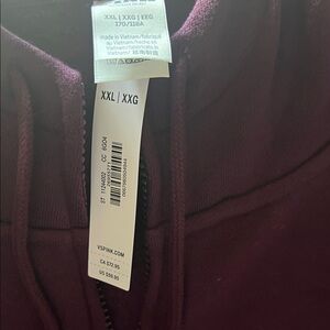 PINK Victoria's Secret Burgundy Hoodie